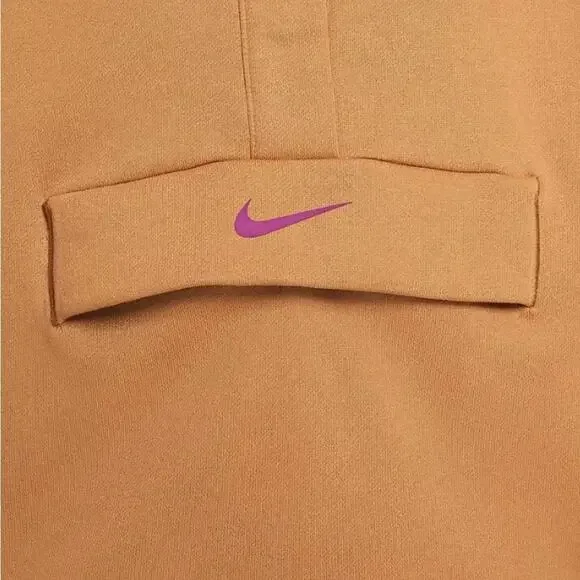 Nike Women's Sportswear Swoosh Half-ZIP Fleece Top - Picture 3 of 8